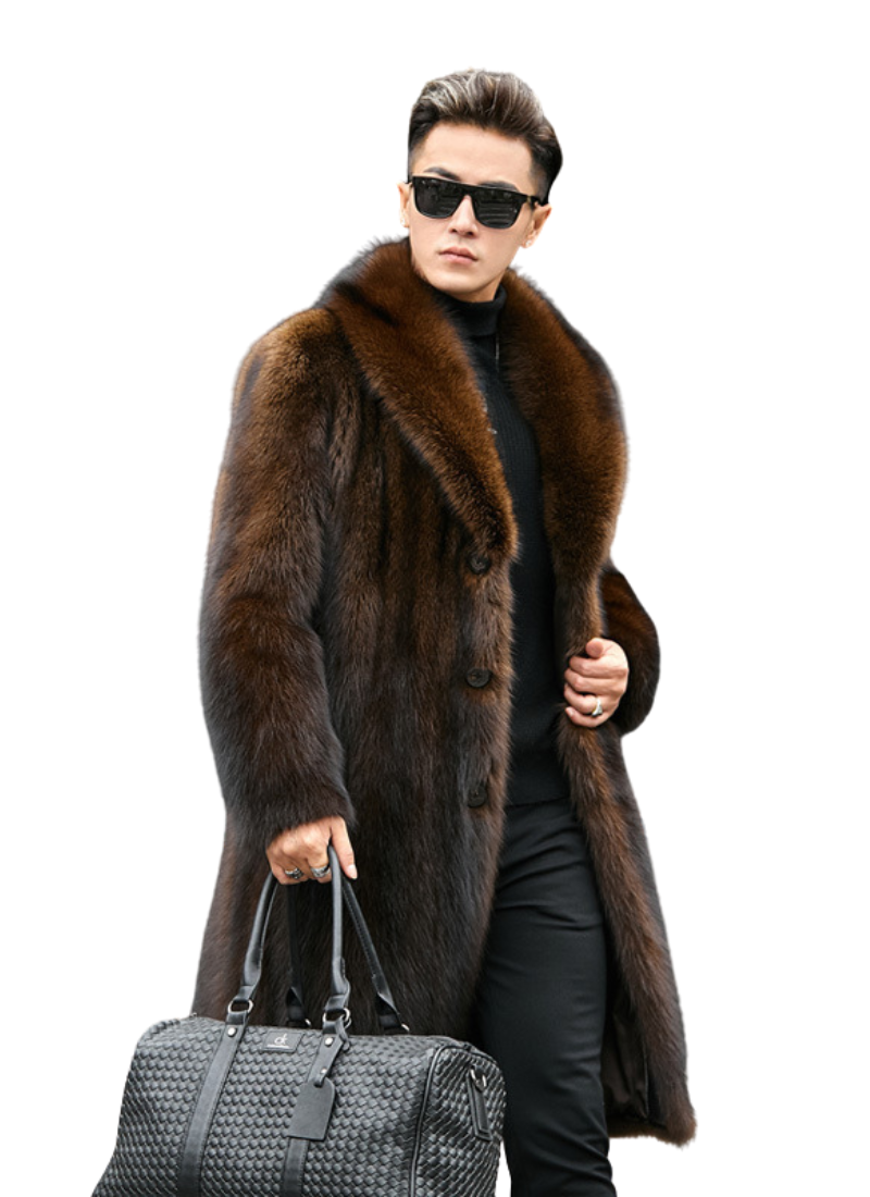 Manteau Fourrure Homme Luxenull